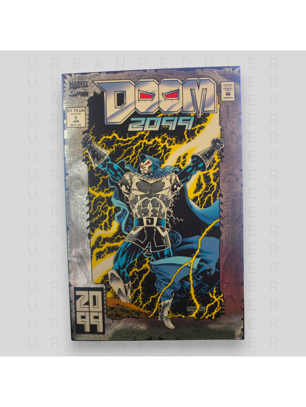 DOOM 2099 Vol 1 No 1*Muses of Fire*January 1993 Premier Issue*Broderick*Moore
